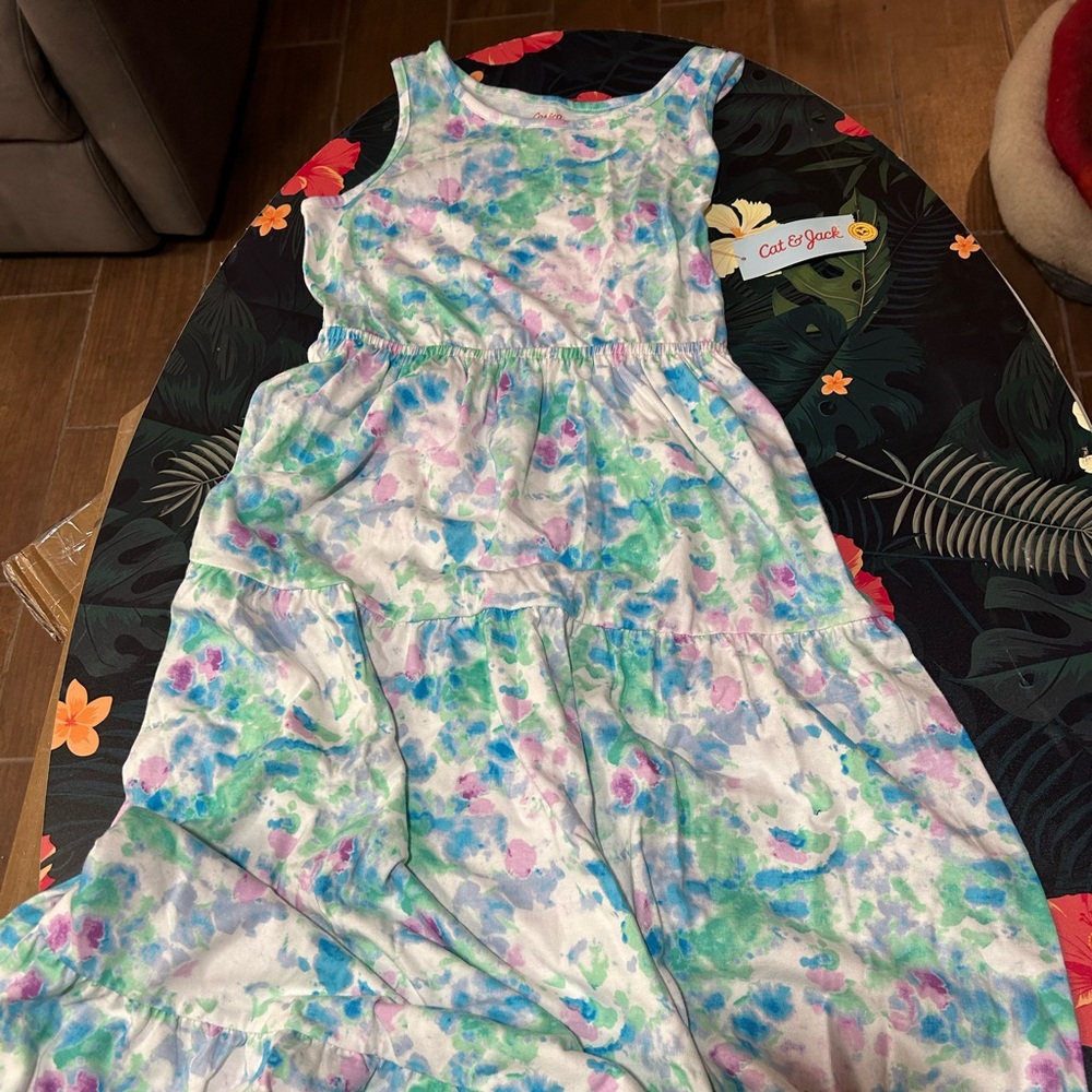Cat & Jack Tie Dye dress NEW!
